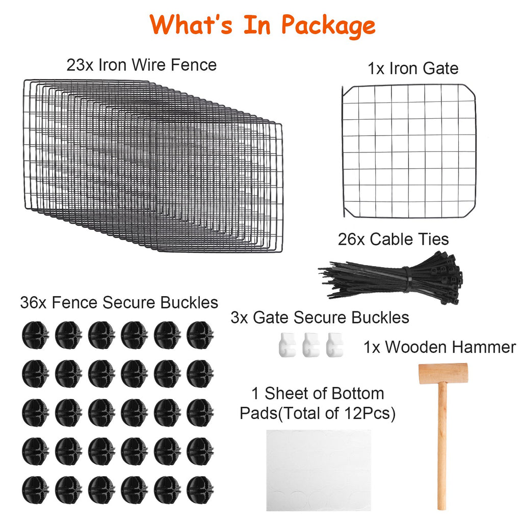 Small Animal Playpen with Door Dog Metal Playpen by Amazing Pet Bargains