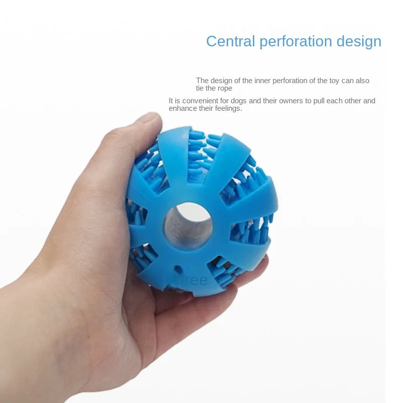 Pet Dog Rubber Ball treat Hiding Chewing Toys by Love My Pet