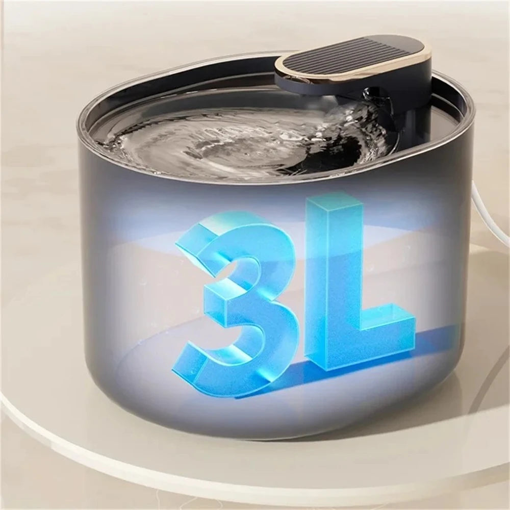 Automatic Pet Drinking Fountain Intelligent Water Dispenser 3L by Love My Pet