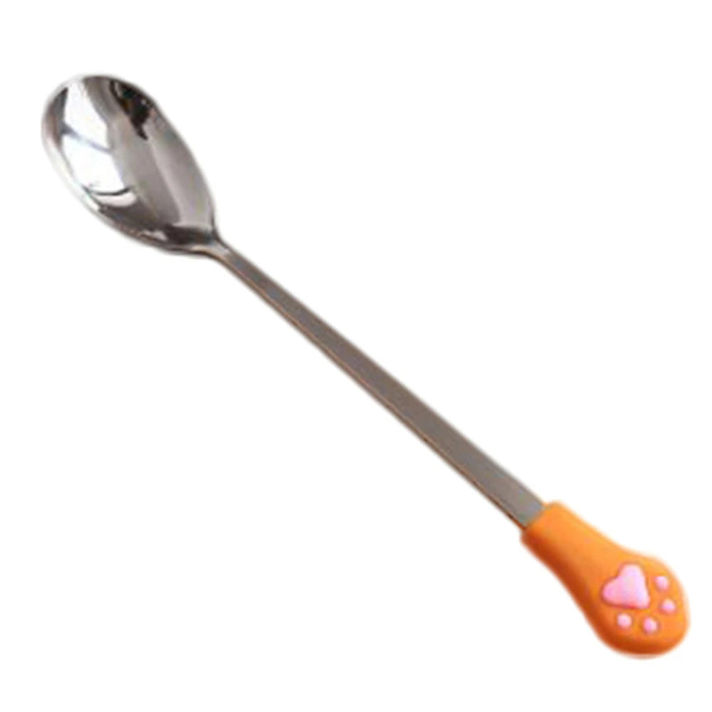 Stainless Steel Cute Cat Claw Coffee Spoons by Love My Pet