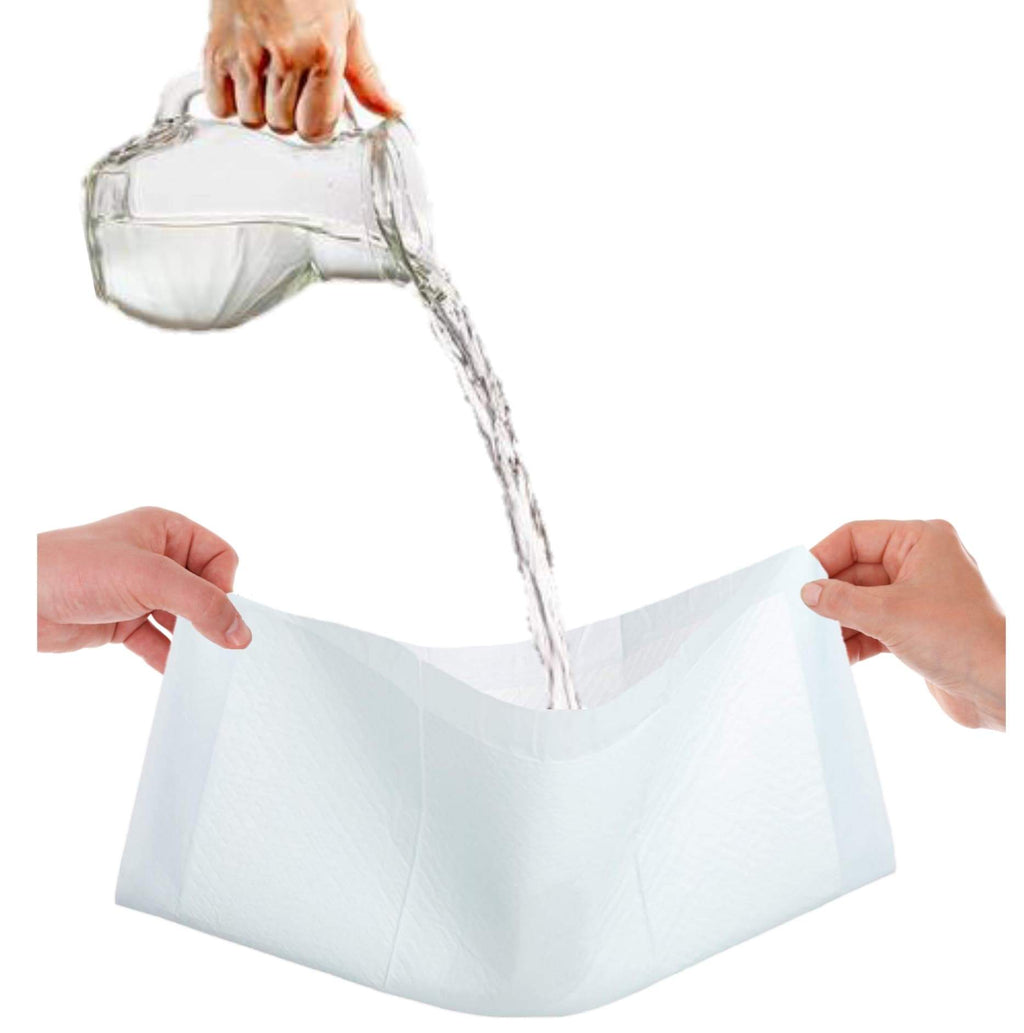 Mr. Peanut’s Premium Absorbent Gel Pee Pads 23"X23", 6 Layers of Lightly Scented Protection by Mr. Peanut's Pet Carriers