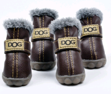 Dog Australia Waterproof Fleece-Lined Warm Dog Snow Boots by Furr Baby Gifts