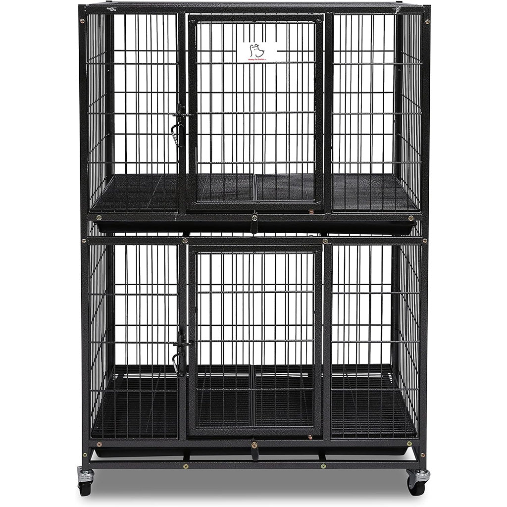 31" Two-Tier Dog Crate 46A by Homey Pet Official