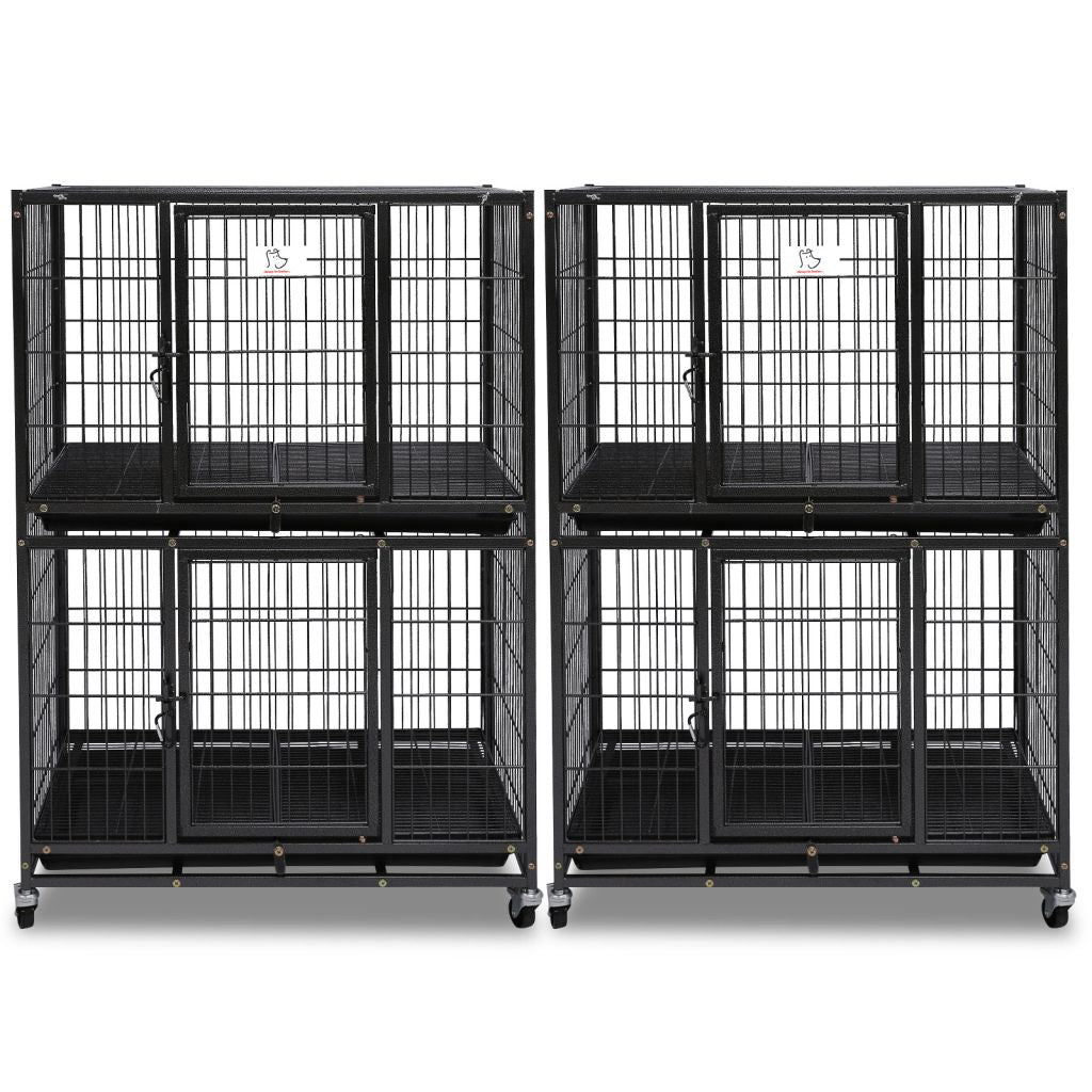 31" Two-Tier Dog Crate 46A by Homey Pet Official