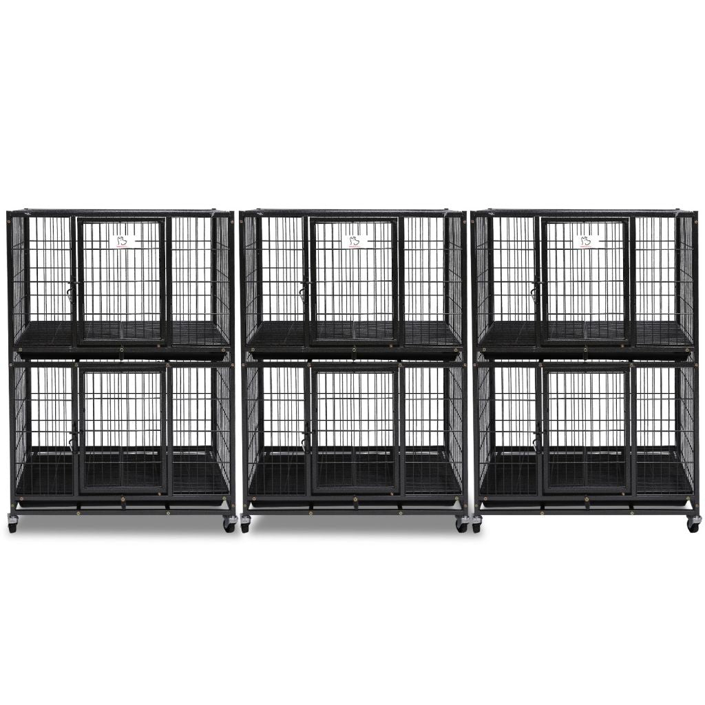 31" Two-Tier Dog Crate 46A by Homey Pet Official