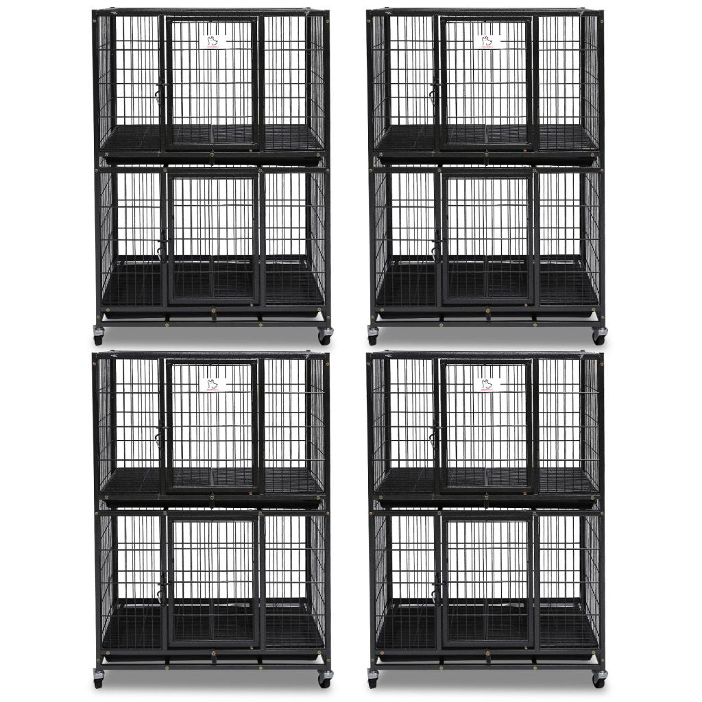 31" Two-Tier Dog Crate 46A by Homey Pet Official