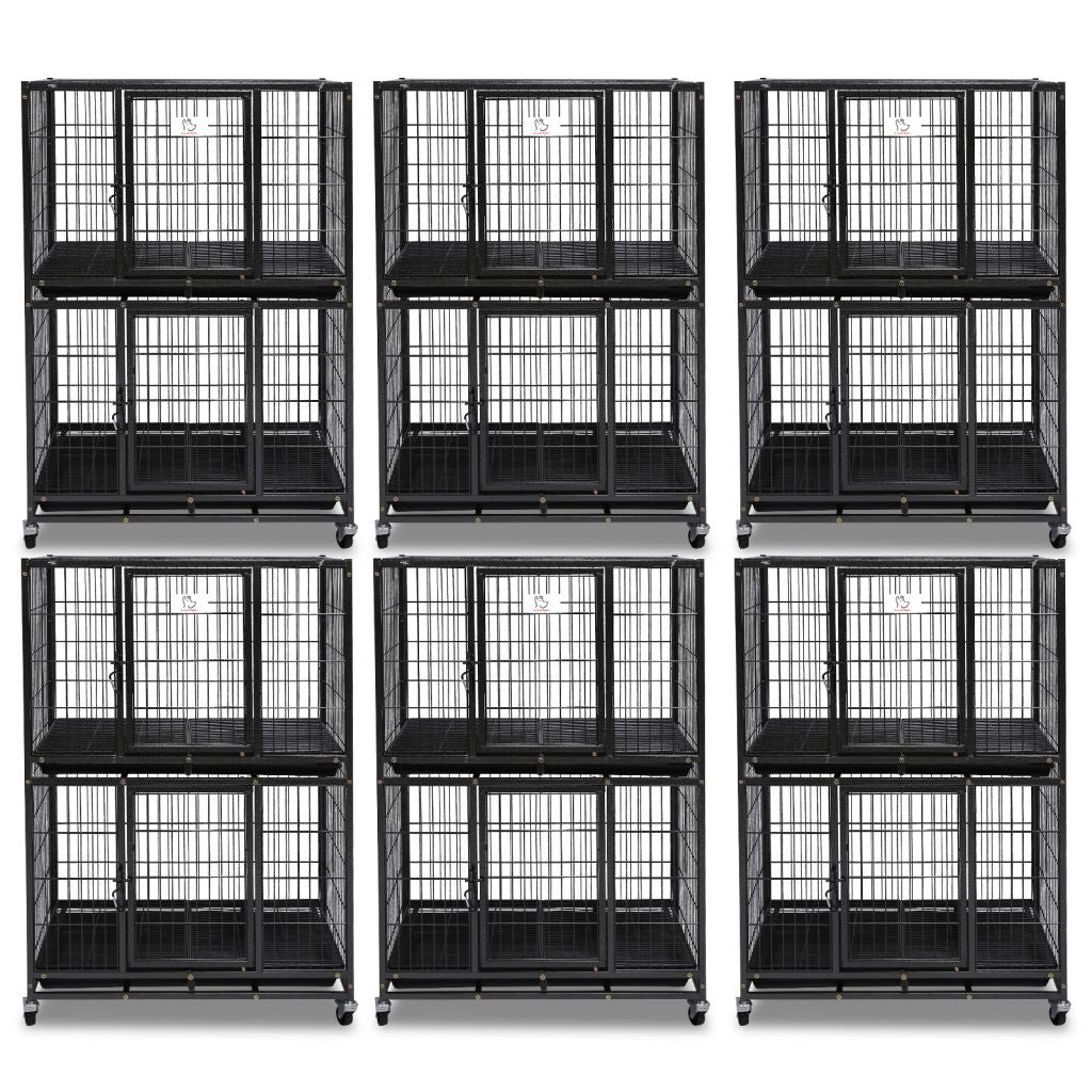 31" Two-Tier Dog Crate 46A by Homey Pet Official