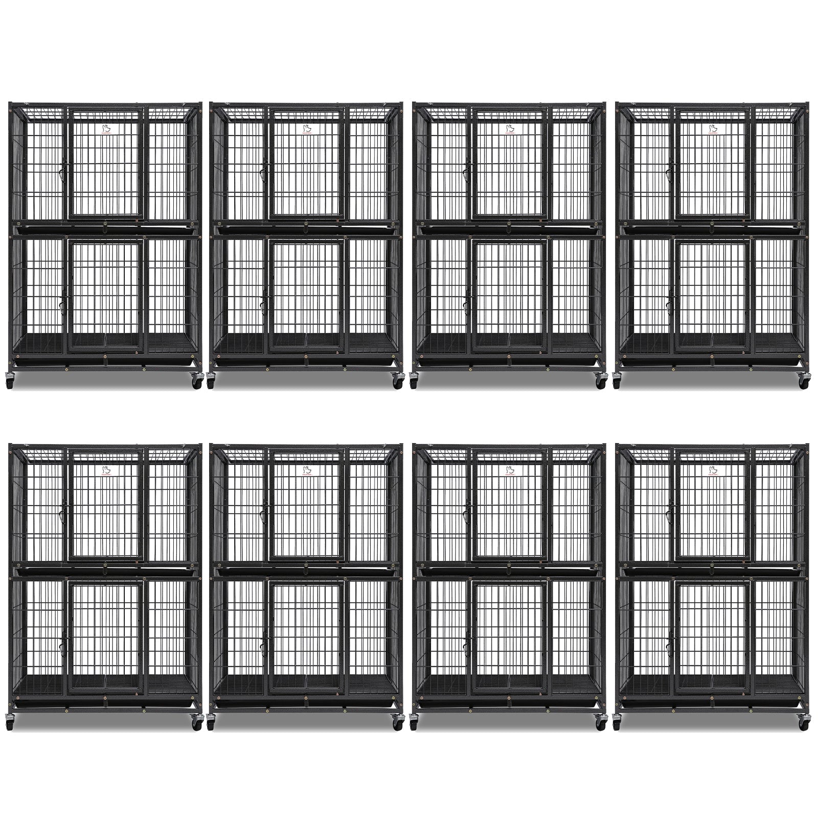31" Two-Tier Dog Crate 46A by Homey Pet Official