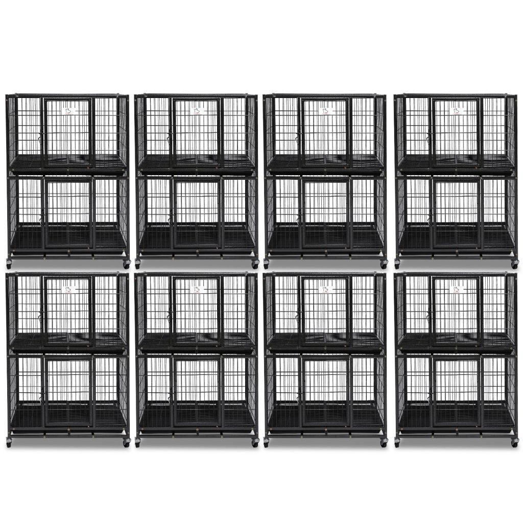31" Two-Tier Dog Crate 46A by Homey Pet Official
