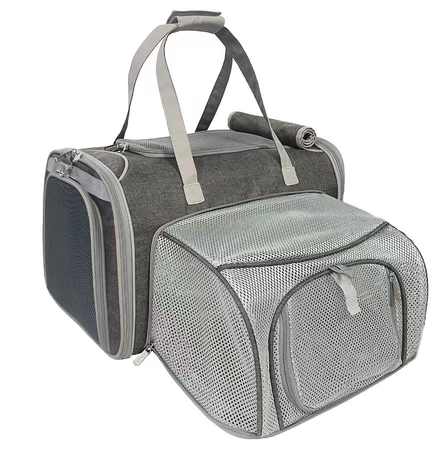 Mr. Peanut's Gold Series Big Apple XL Expandable Pet Carrier V3.0 by Mr. Peanut's Pet Carriers