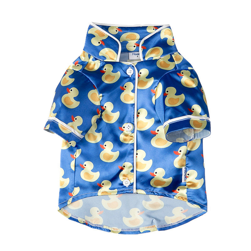 Pet Silk Duck Pajamas by Furr Baby Gifts
