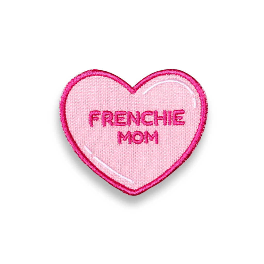Frenchie Mom Heart Patch by K9 Sport Sack