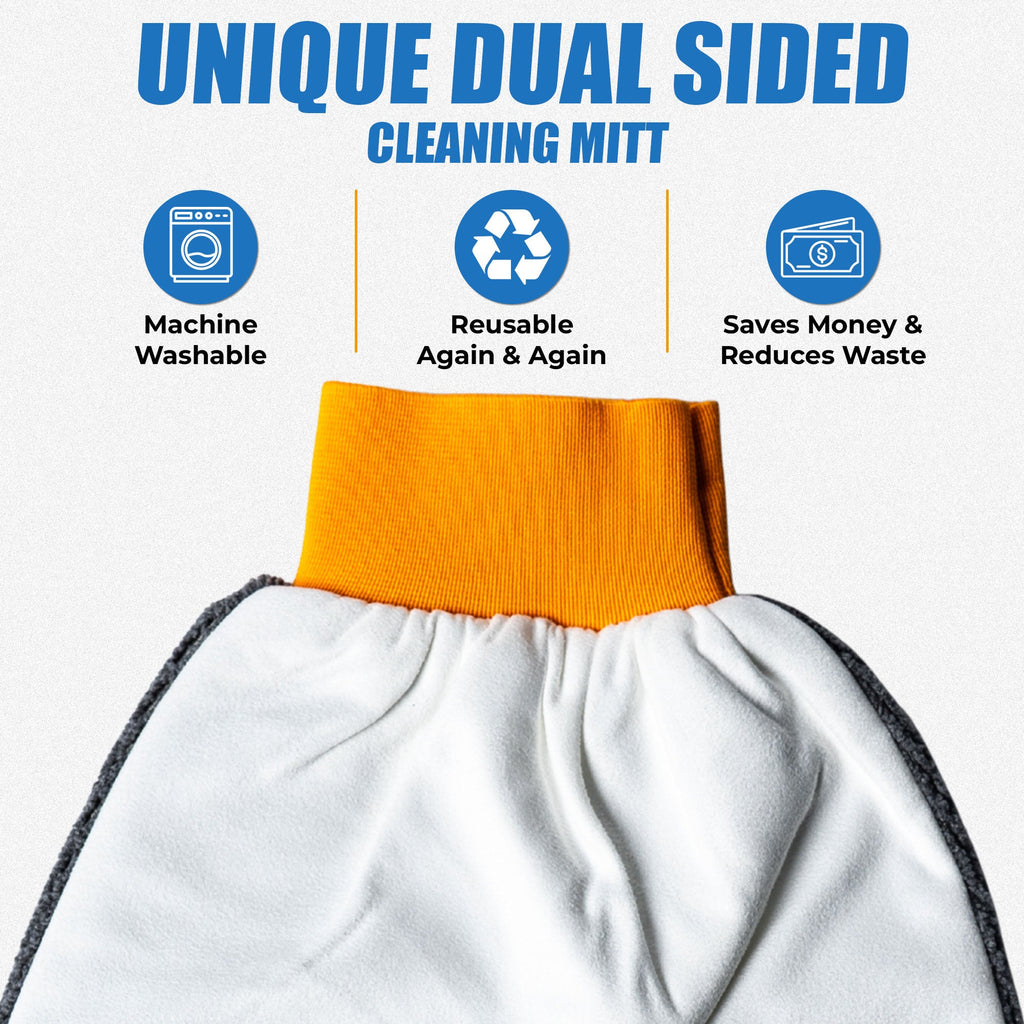 Flipper 2-in-1 Microfiber Aquarium Cleaning Mitt 1 Pack by Flipper Aquarium Products