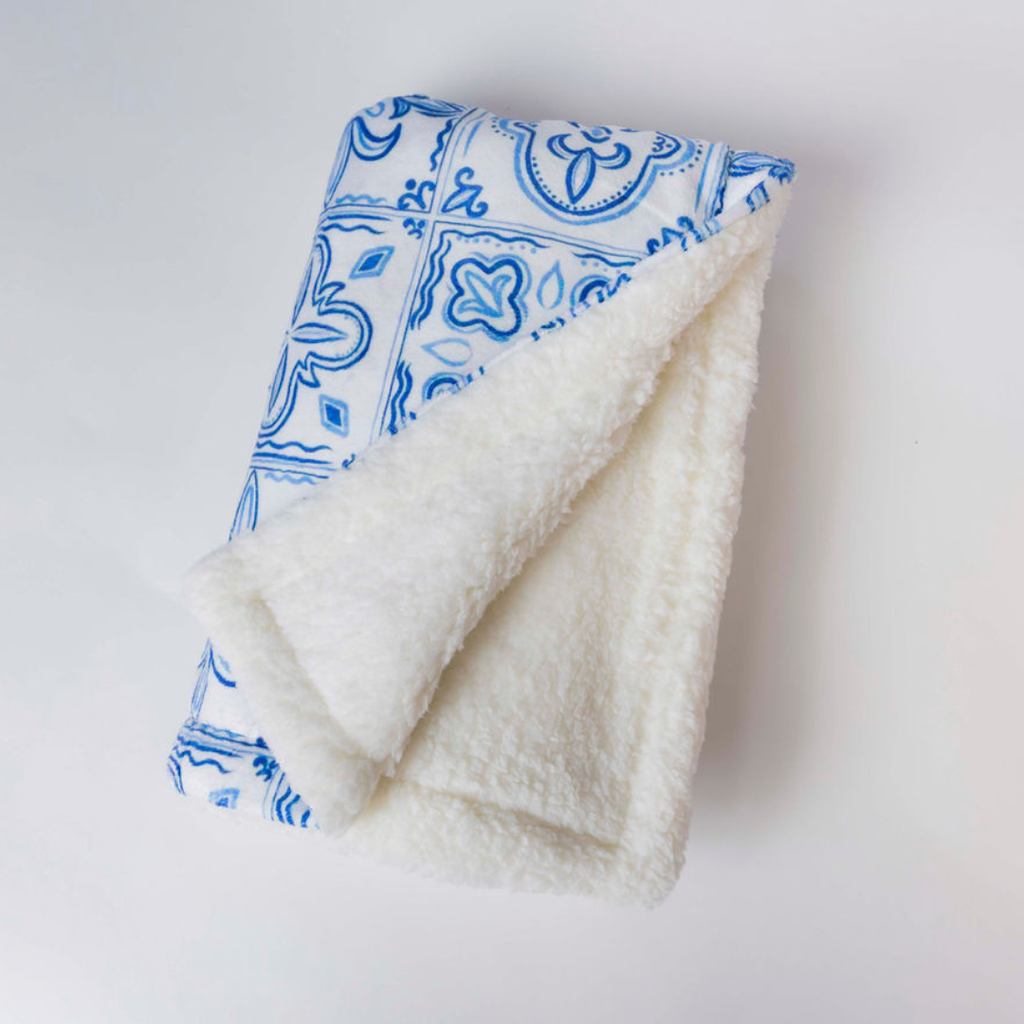 Santorini Dog Blanket by EverWoof