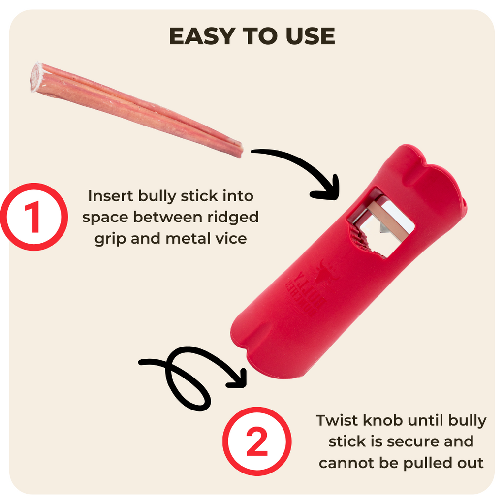 Bully Stick Safety Holder by Bully Bunches