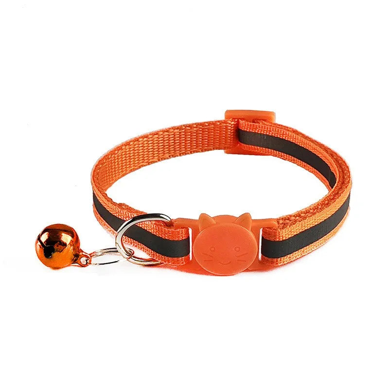 Reflective Multicolor Adjustable Collars by Love My Pet