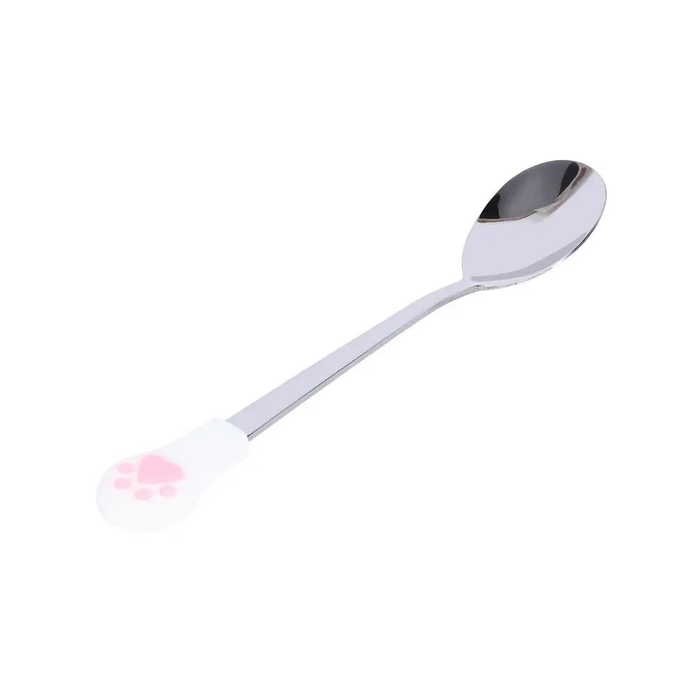 Stainless Steel Cat Paw Spoons by Love My Pet