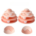Cat Toy Tower Turntable Roller Balls 4 Levels by Love My Pet