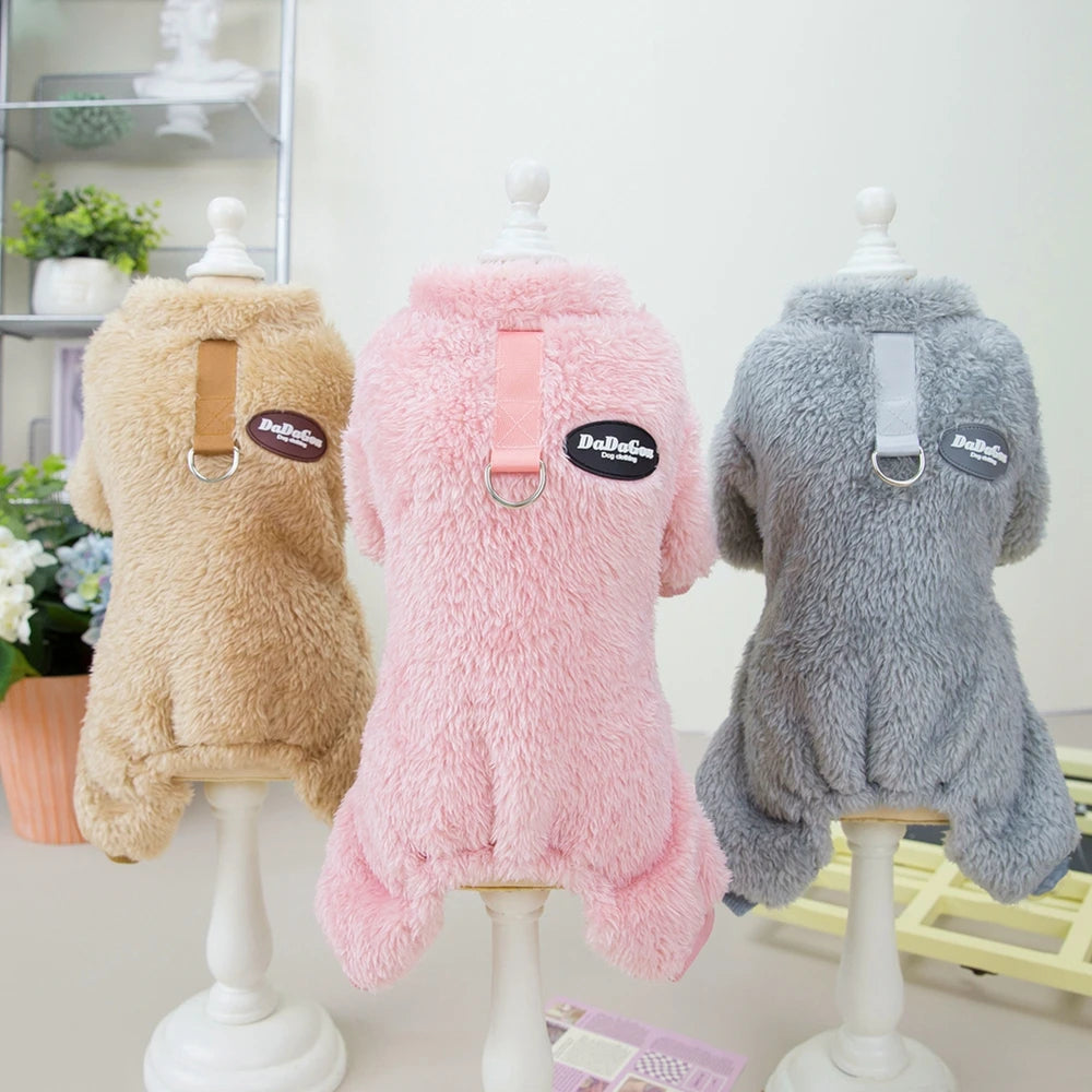 Winter Dog Clothes Warm Fleece Clothing by Love My Pet