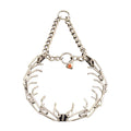 Herm Sprenger - ULTRA-PLUS Training Collar with Center-Plate and Assembly Chain - Stainless Steel by Dogline
