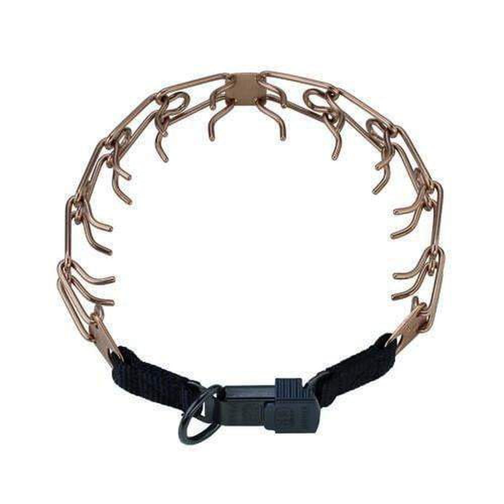 Herm Sprenger - ULTRA-PLUS Training Collar with Center-Plate and ClicLock - Curogan by Dogline