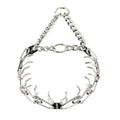Herm Sprenger - ULTRA-PLUS Training Collar with Center-Plate and Assembly Chain - Standard Version - Chrome by Dogline