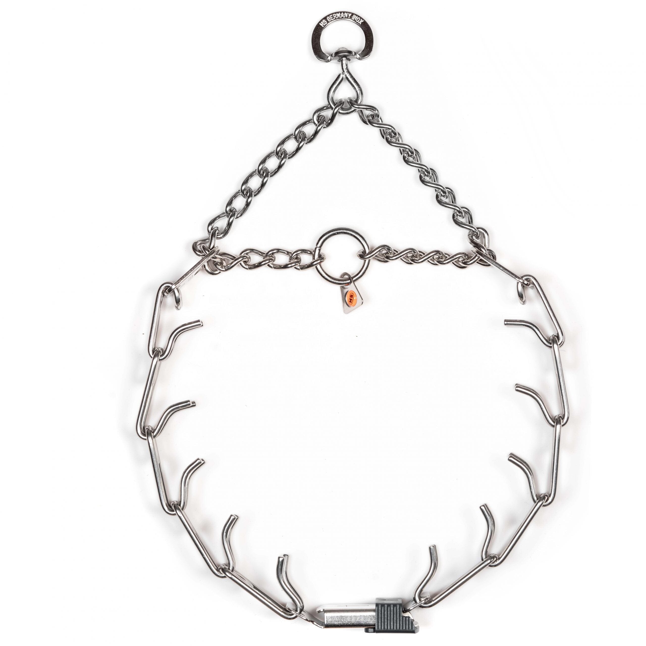 Herm Sprenger - ULTRA-PLUS Training Collar with ClicLock and Assembly Chain - Stainless Steel by Dogline
