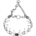 Herm Sprenger - ULTRA-PLUS Training Collar with Center-Plate, Assembly Chain, and Snap Hook - Comfort Version - Stainless steel by Dogline