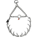 Herm Sprenger - ULTRA-PLUS Training Collar with Center-Plate, Assembly Chain & ClicLock – Comfort Version – Stainless Steel by Dogline