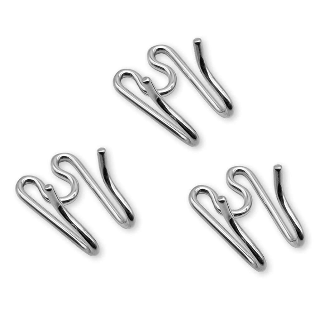 Herm Sprenger - ULTRA-PLUS Training Collar Middle Links for Lengthening (3-Pack) - Chrome by Dogline
