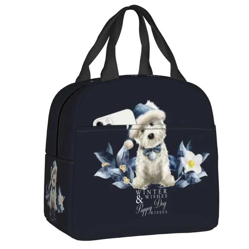 West Highland White Terrier Dog Thermal Insulated Lunch Bag by Love My Pet
