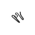 Herm Sprenger - Extra Links for Lengthening - Micro Prong - Black Stainless steel, 1.5 mm by Dogline