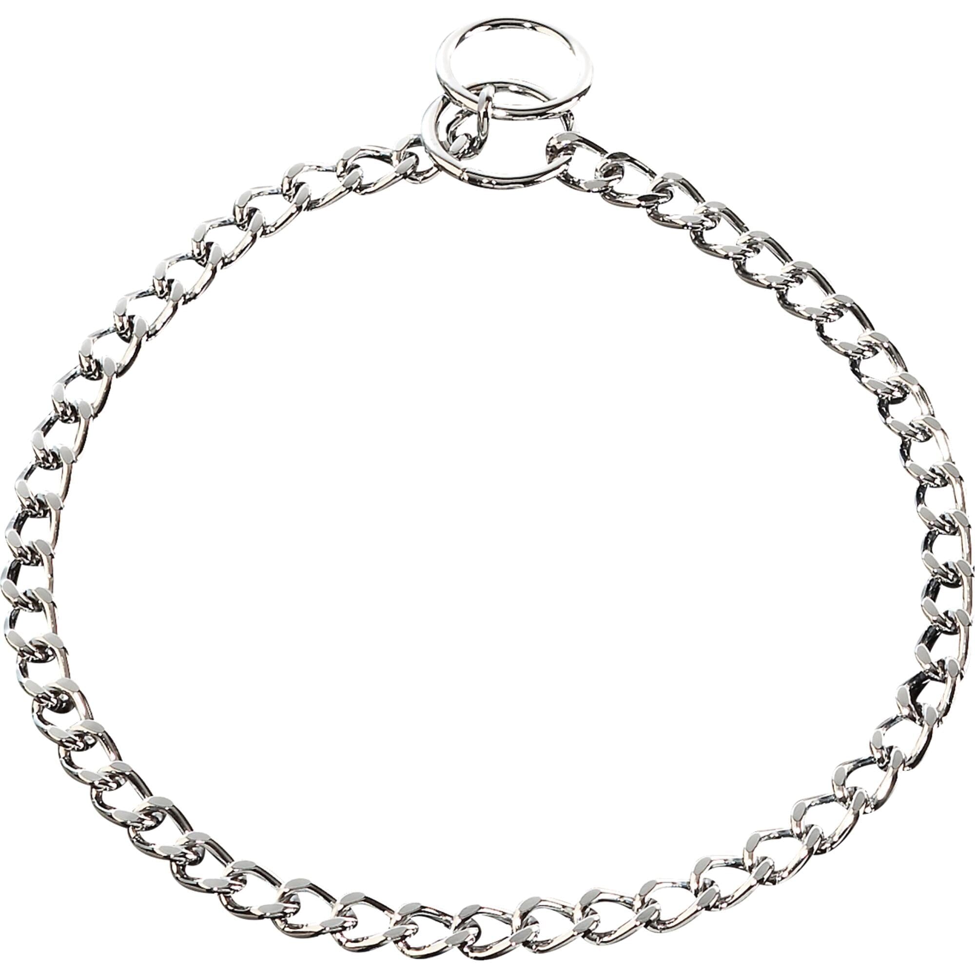 Herm Sprenger - Choke Chain Collar - Flat Polished Links - Chrome, 2.5 mm by Dogline