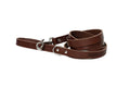 Modern Style Chocolate Leather Leash by Euro-Dog Collars and Leads
