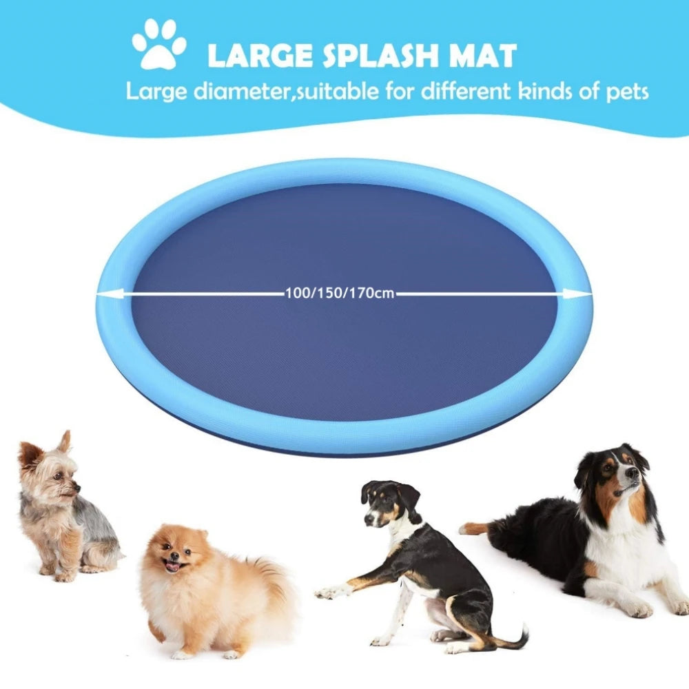 Outdoor Play Water Mat Toy for Pet Dogs by Love My Pet