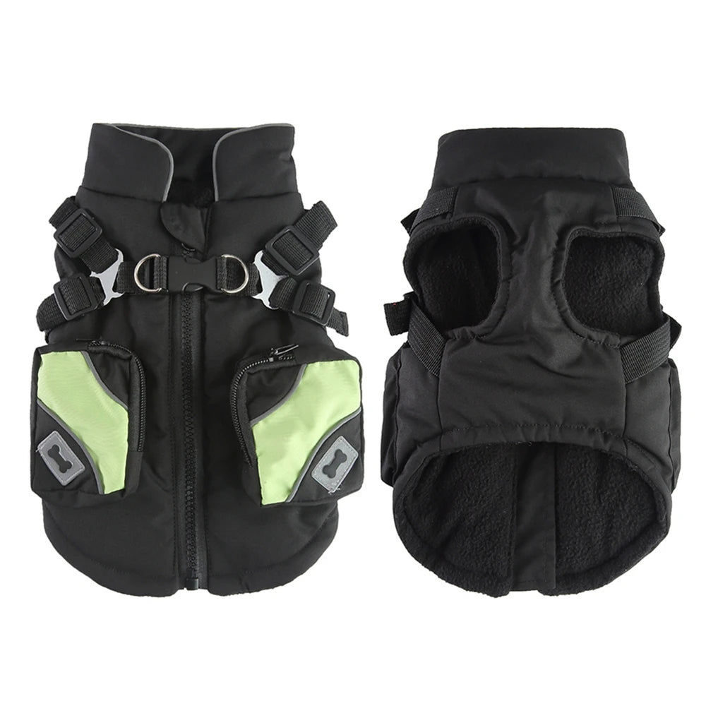 Pet Jacket With Harness