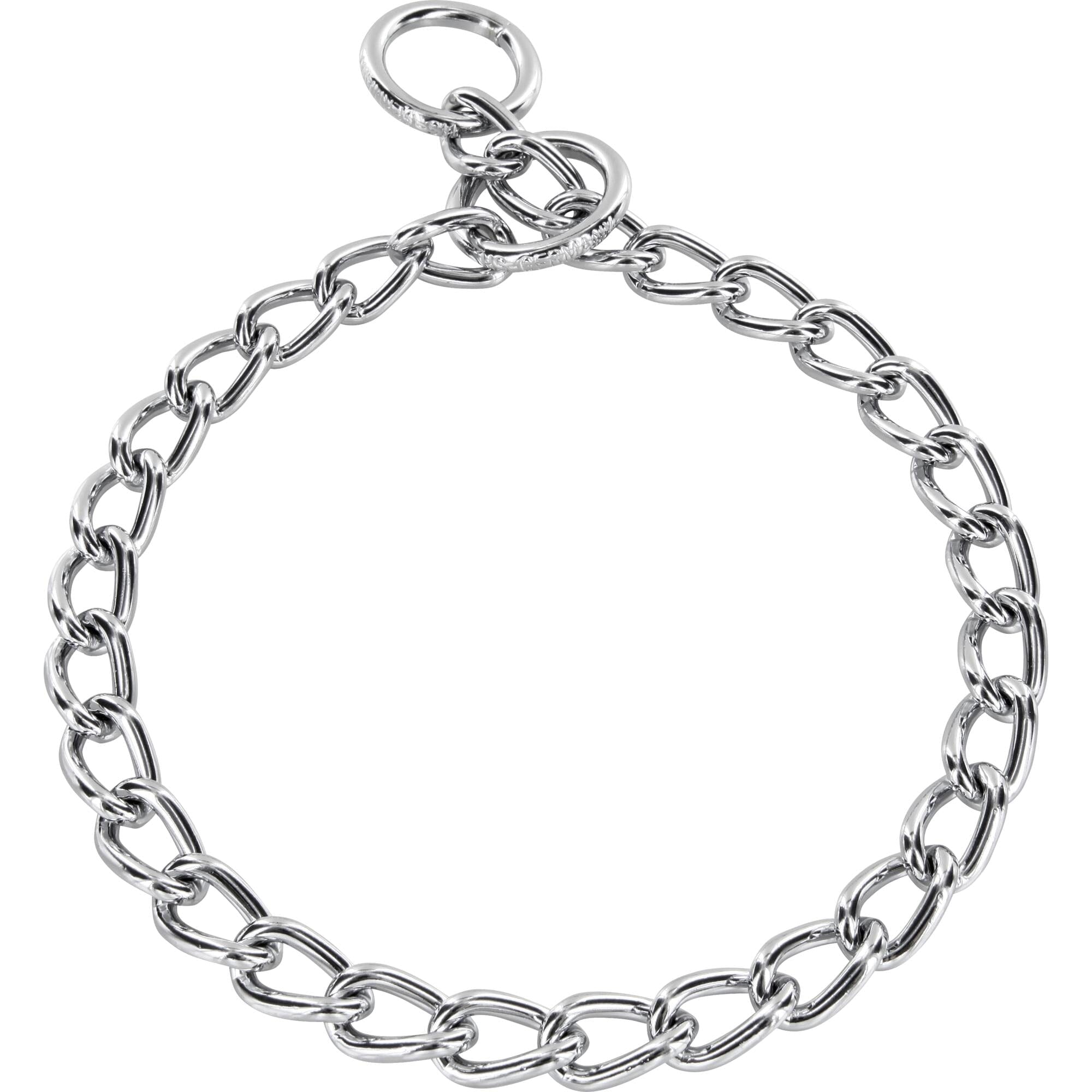 Herm Sprenger - Slide Chain Collar - Chrome by Dogline