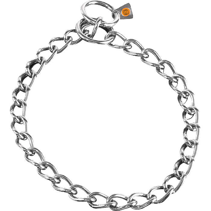 Herm Sprenger - Slide Chain Collar - Stainless Steel by Dogline