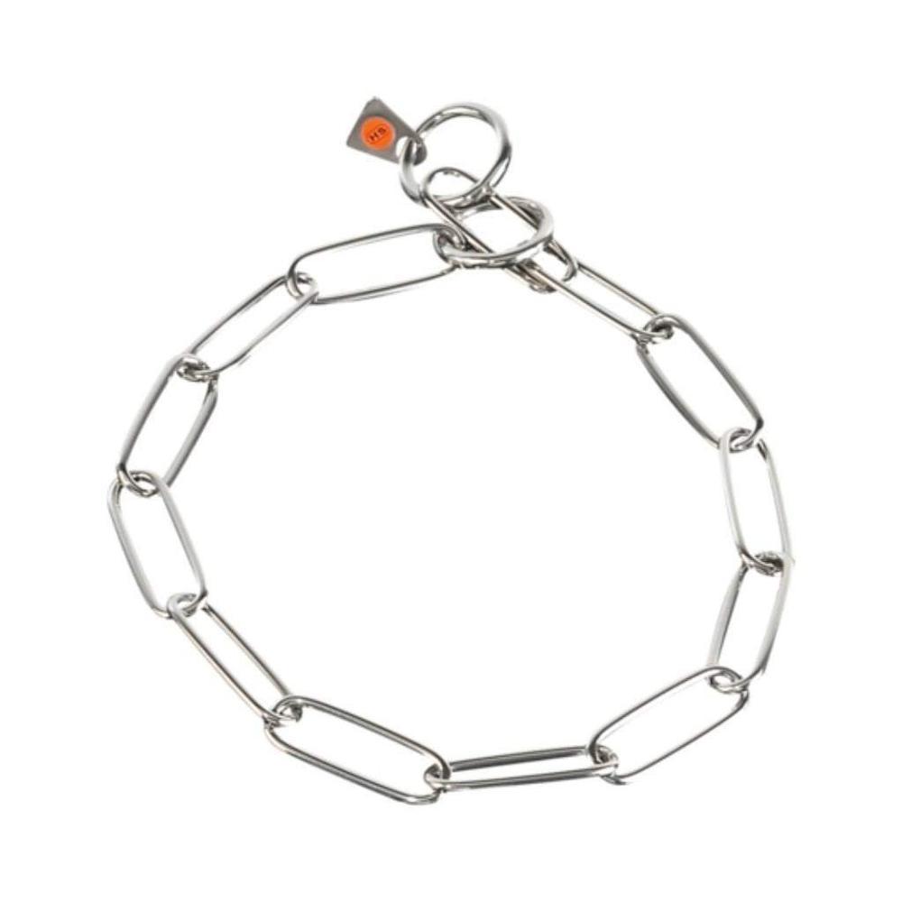 Herm Sprenger - Long Link Fur Saver Collar - Stainless Steel by Dogline