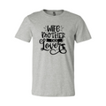 Wife Mother Dog Lover T-Shirt by Furr Baby Gifts