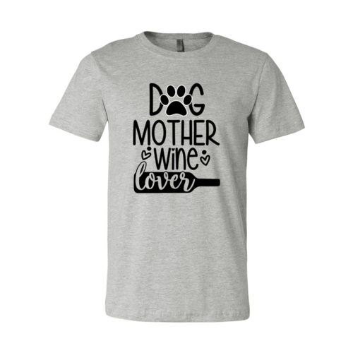 DT0608 Dog Mother Wine Lover by Furr Baby Gifts