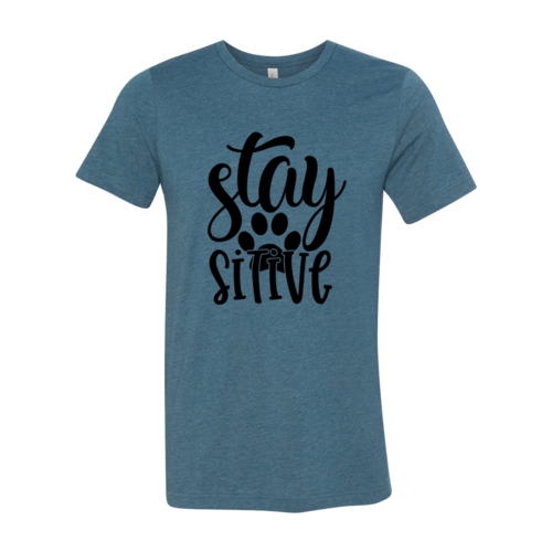 Stay Paw Sitive T-Shirt by Furr Baby Gifts