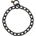 Herm Sprenger - Extra Strong Collar - Medium Links - Black Stainless Steel, 5mm by Dogline