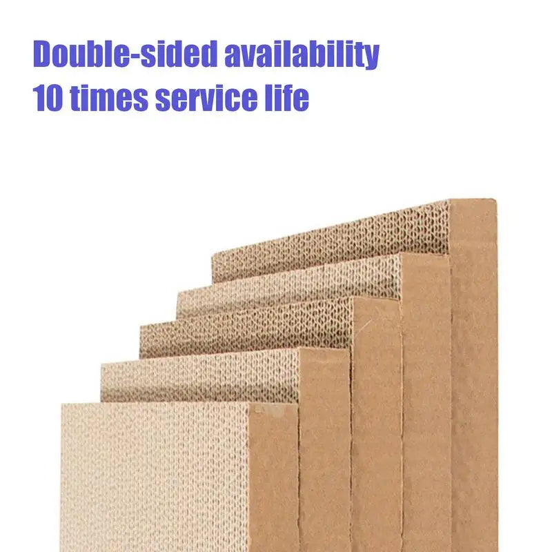 Cat Scratcher Reversible Thick Bed 5 Packs by Love My Pet