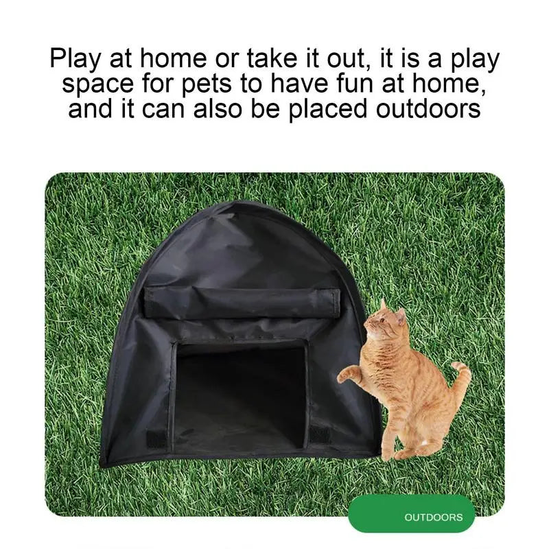 Foldable Breathable Outdoor Pet House by Love My Pet