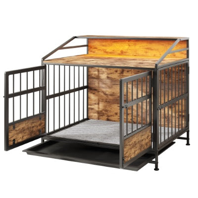 Multi-function Furniture Style Dog Crates With Storage by VetsPetStore
