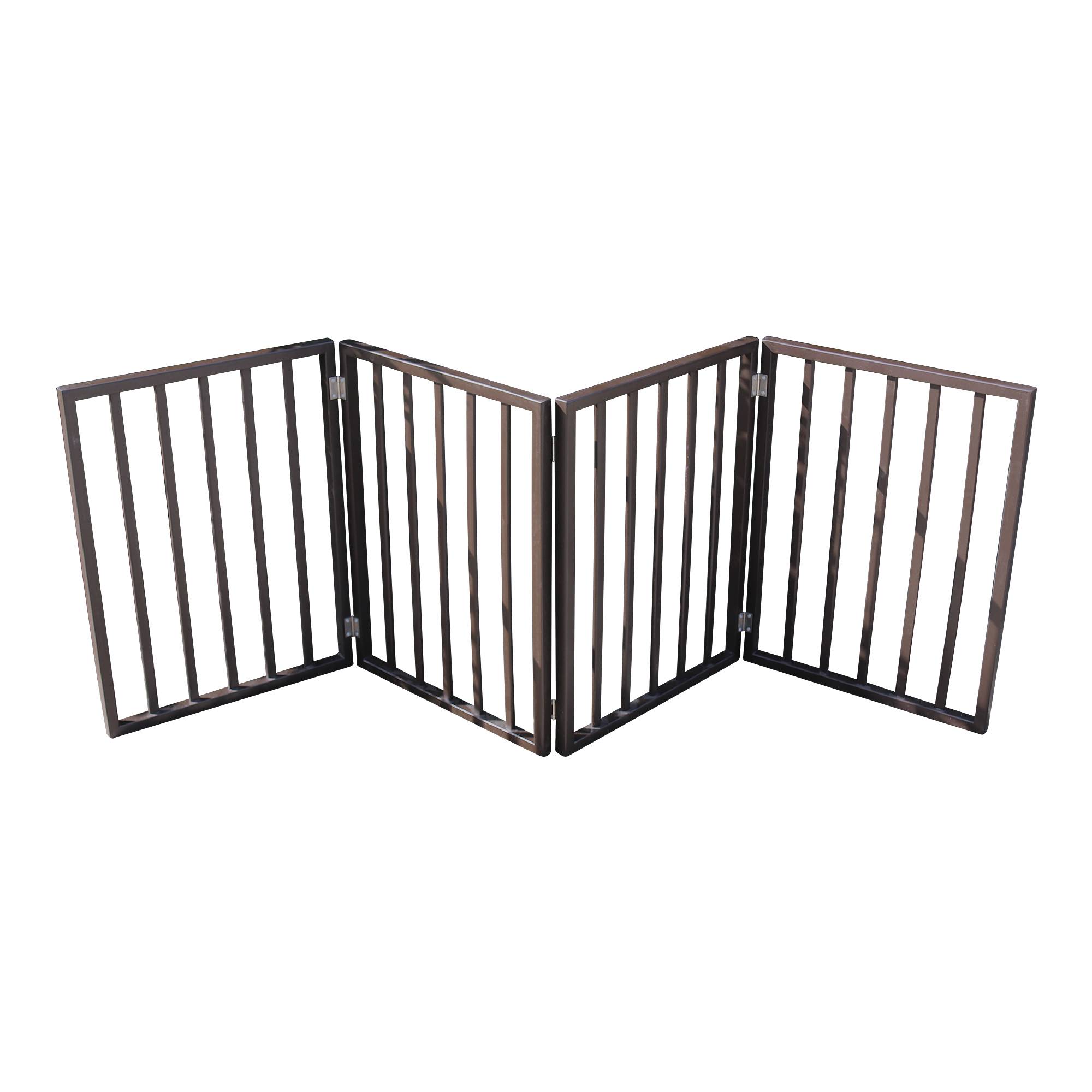 Pet Gate - Dog Gate For Doorways, Stairs, Folding
