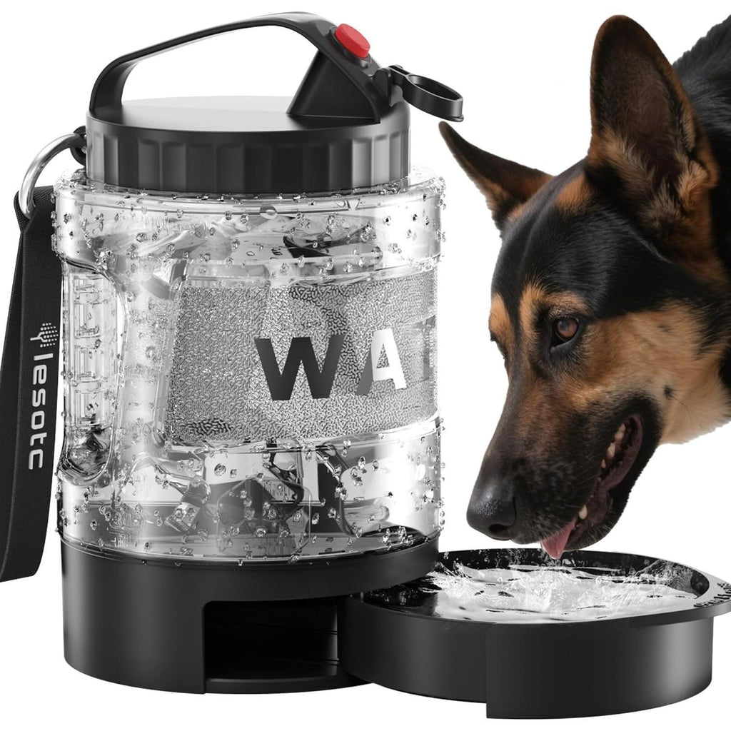Portable Pull-out Water Bowl For Dogs, Large Capacity by VetsPetStore