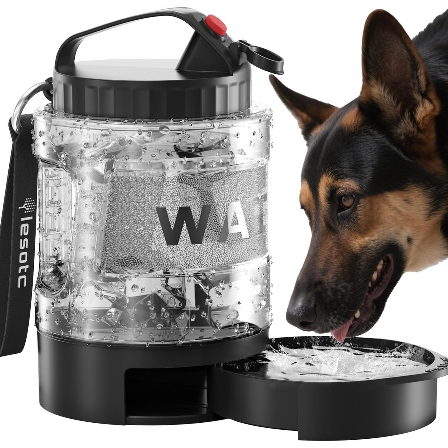 Portable Pull-out Water Bowl For Dogs, Large Capacity by VetsPetStore