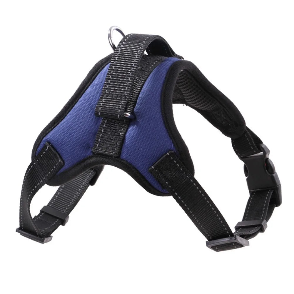 Anti Pull Breathable Pet Chest Strap Adjustable Nylon Walking Harness by Love My Pet